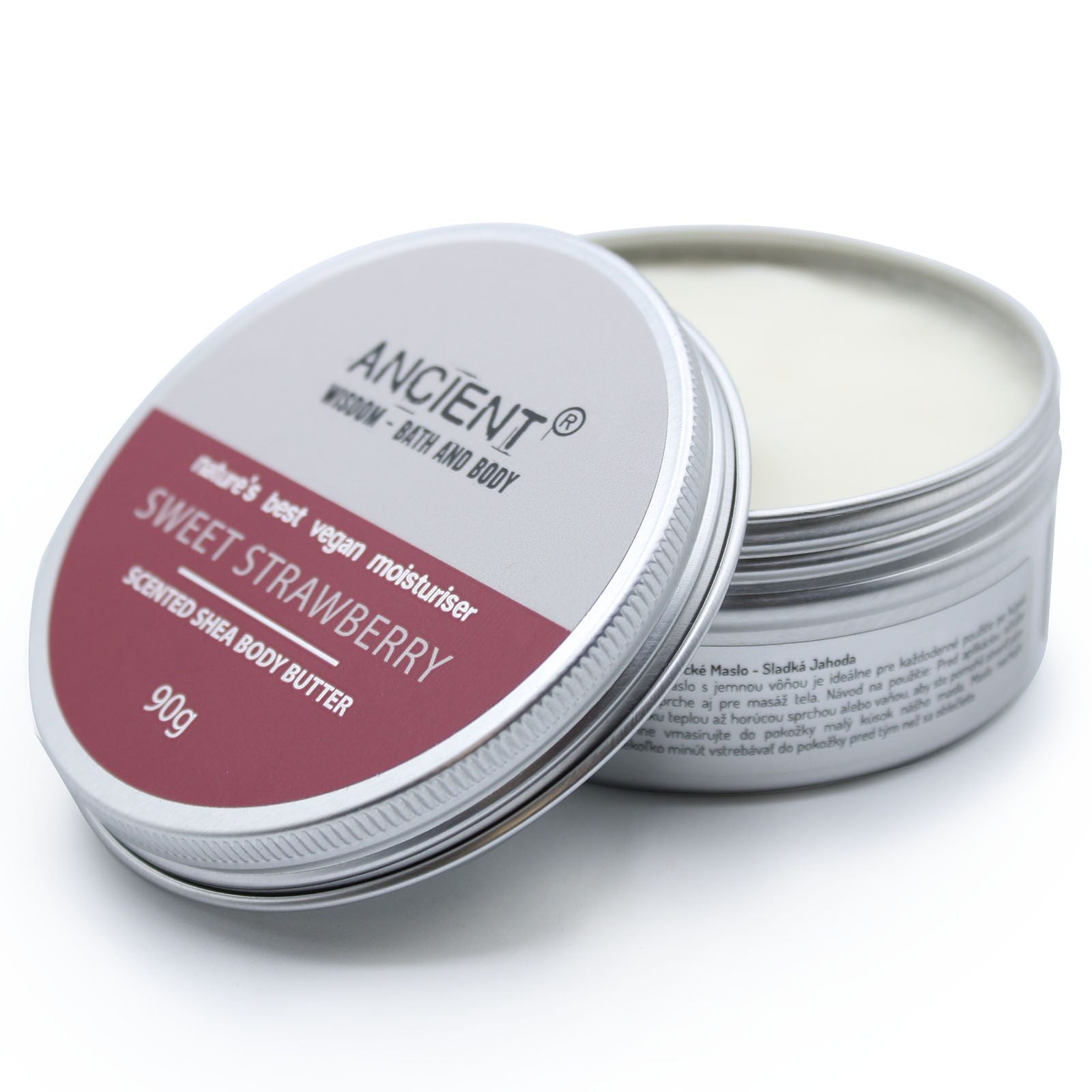 Manteca Corporal de Karité Perfumada Fresa 90g