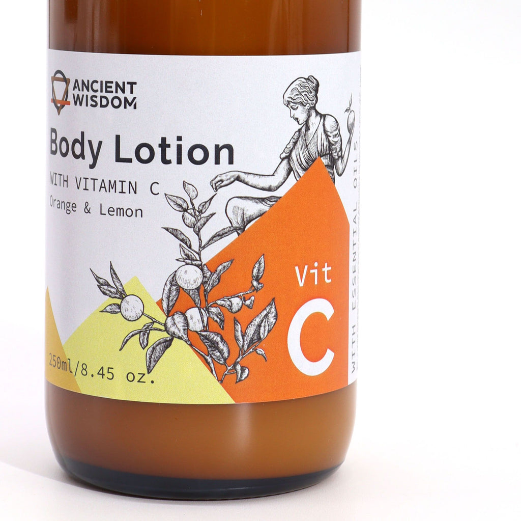 Loción Corporal con Vitamina C Naranja y Limón