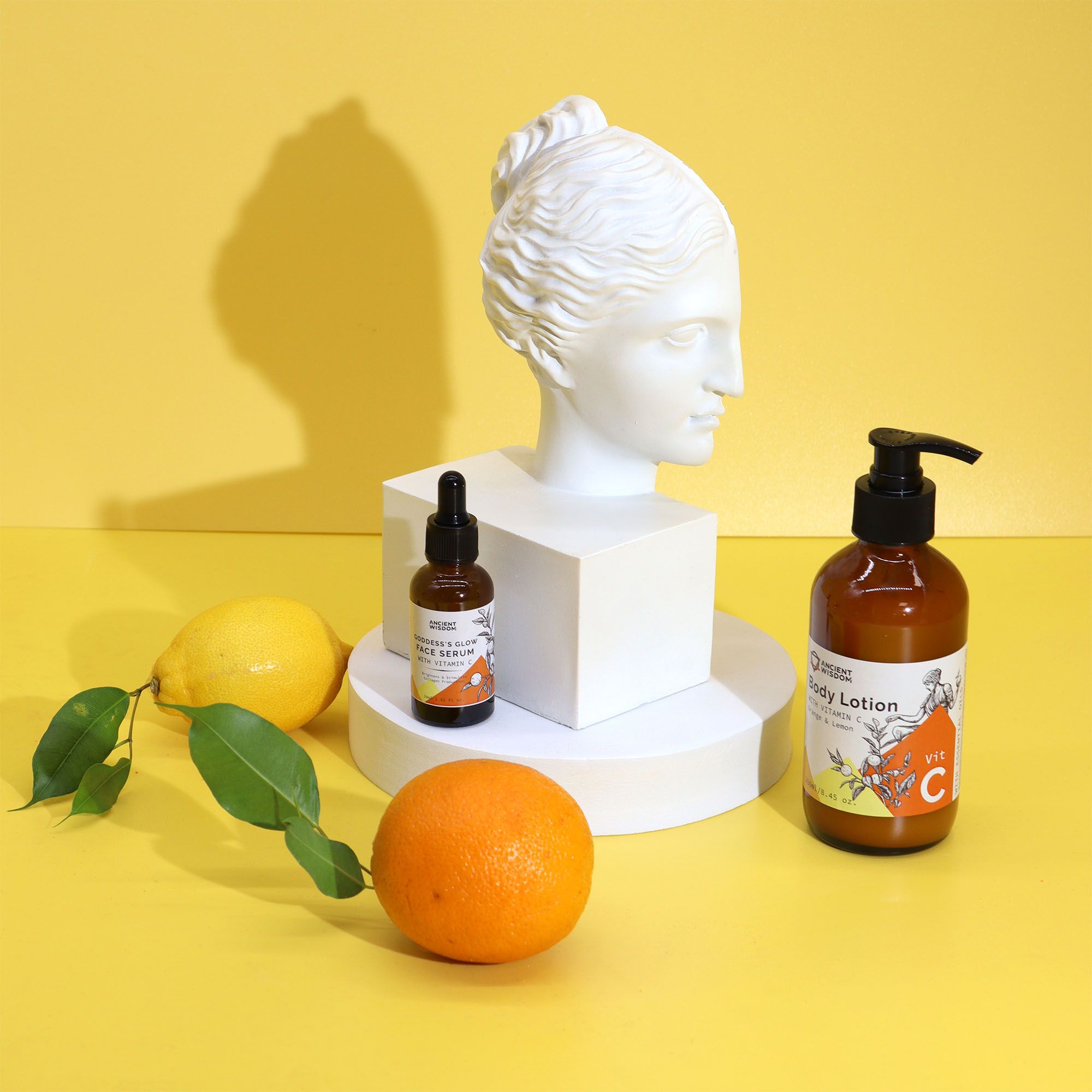 Loción Corporal con Vitamina C Naranja y Limón