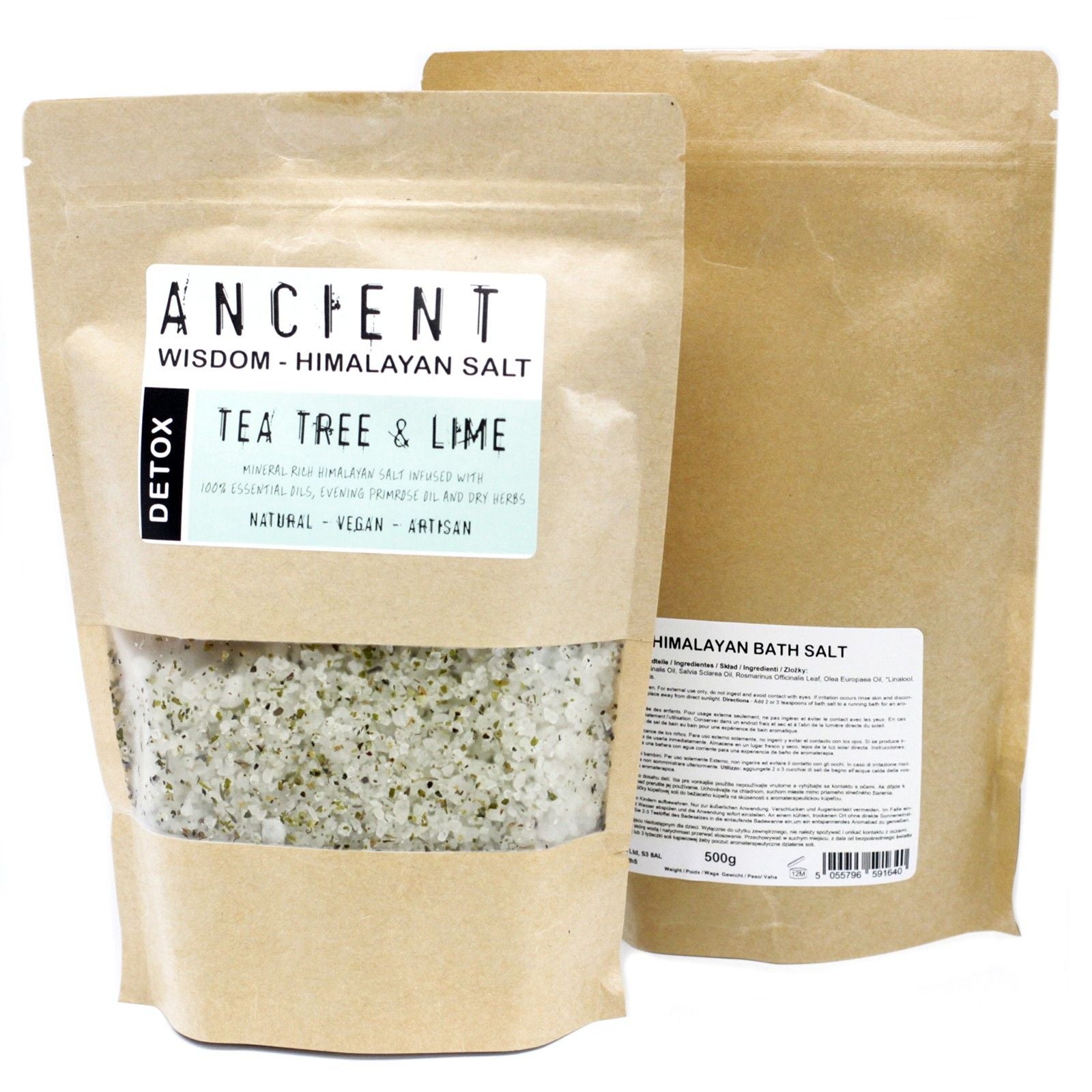 Mezcla de Sal de Baño del Himalaya 500 g Desintoxicación