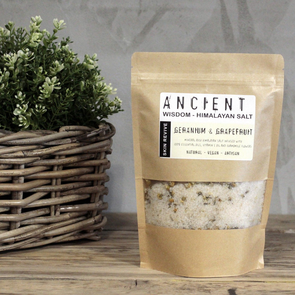 Mezcla de Sal de Baño del Himalaya 500 g Piel Clara