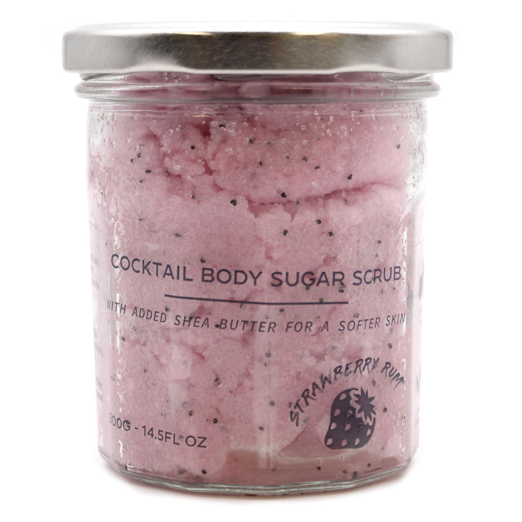 Exfoliante Corporal de Azúcar Ron de Fresa 300 g