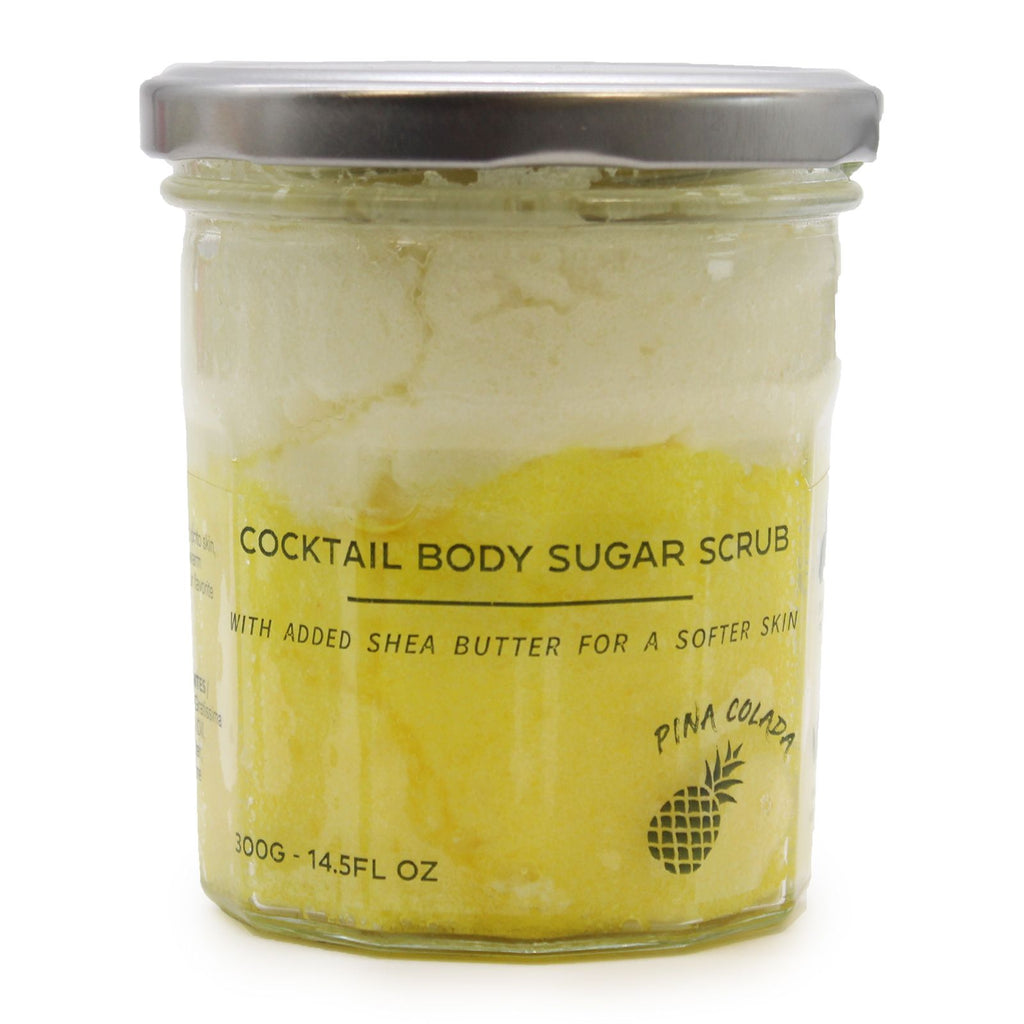 Exfoliante Corporal de Azúcar Piña Colada 300 g