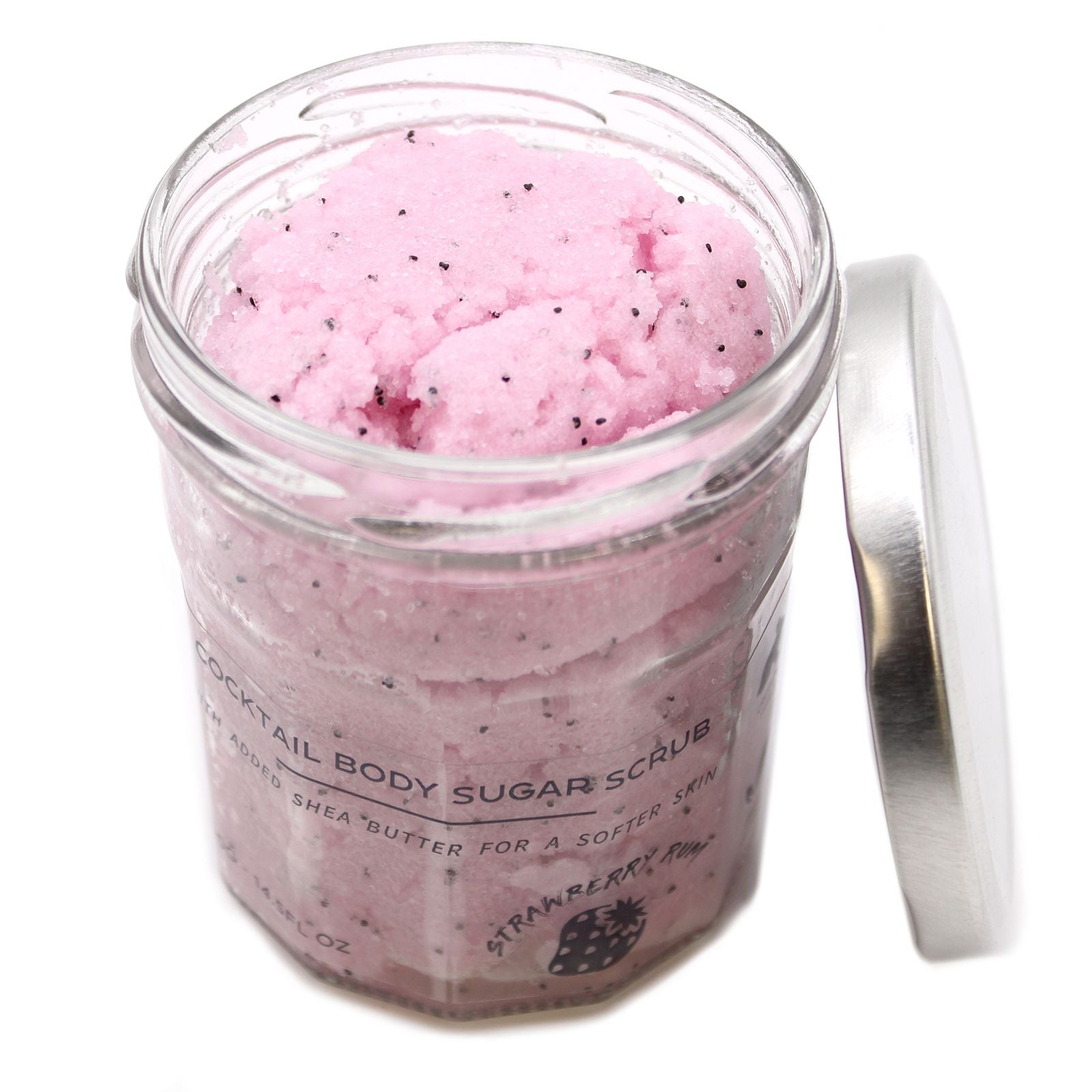 Exfoliante Corporal de Azúcar Ron de Fresa 300 g