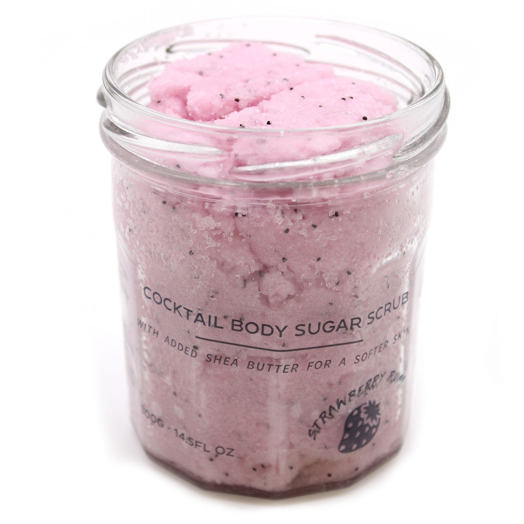 Exfoliante Corporal de Azúcar Ron de Fresa 300 g