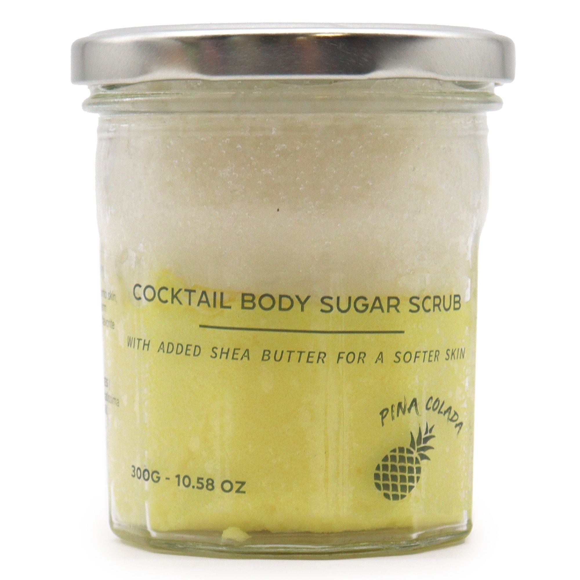Exfoliante Corporal de Azúcar Piña Colada 300 g