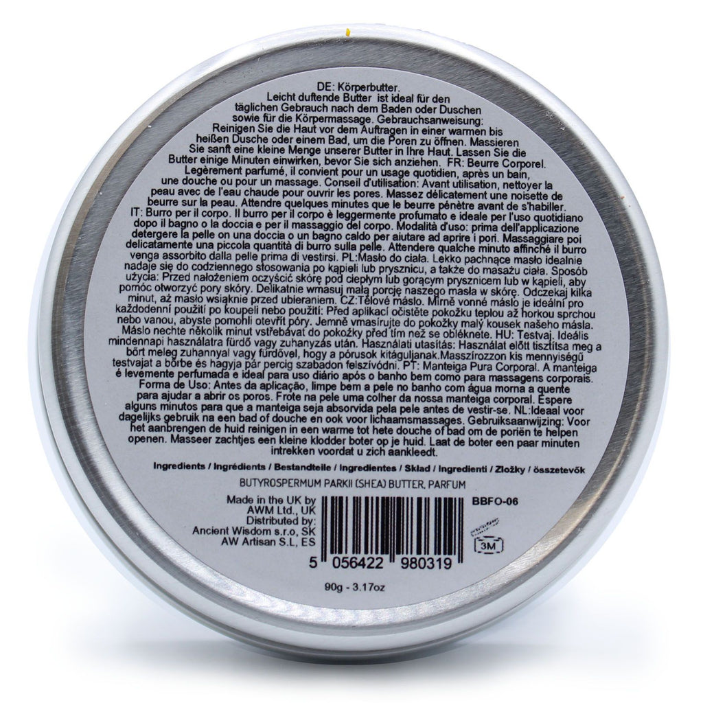 Manteca Corporal de Karité Perfumada Malvavisco