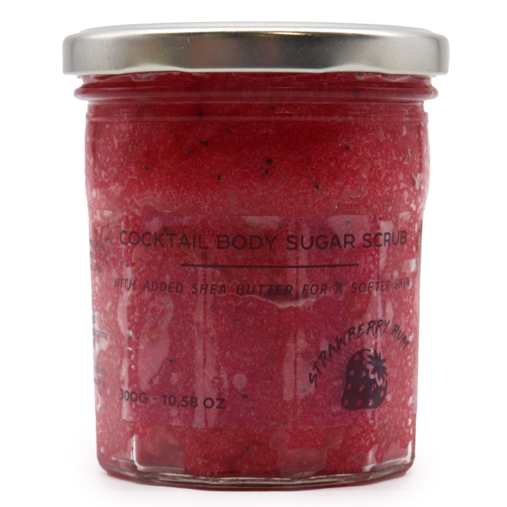 Exfoliante Corporal de Azúcar Ron de Fresa 300 g