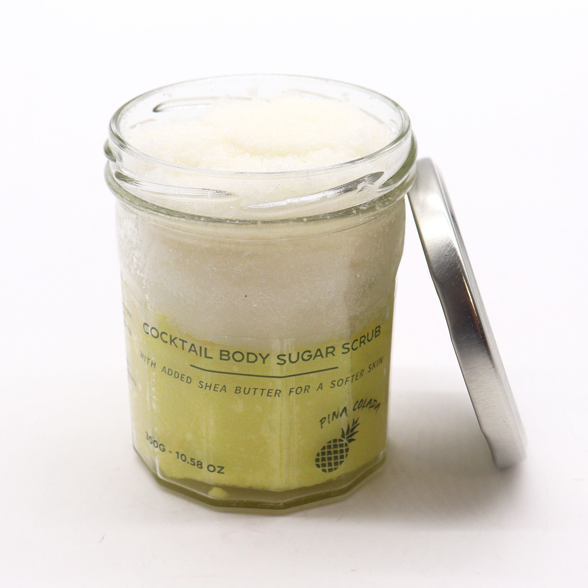 Exfoliante Corporal de Azúcar Piña Colada 300 g