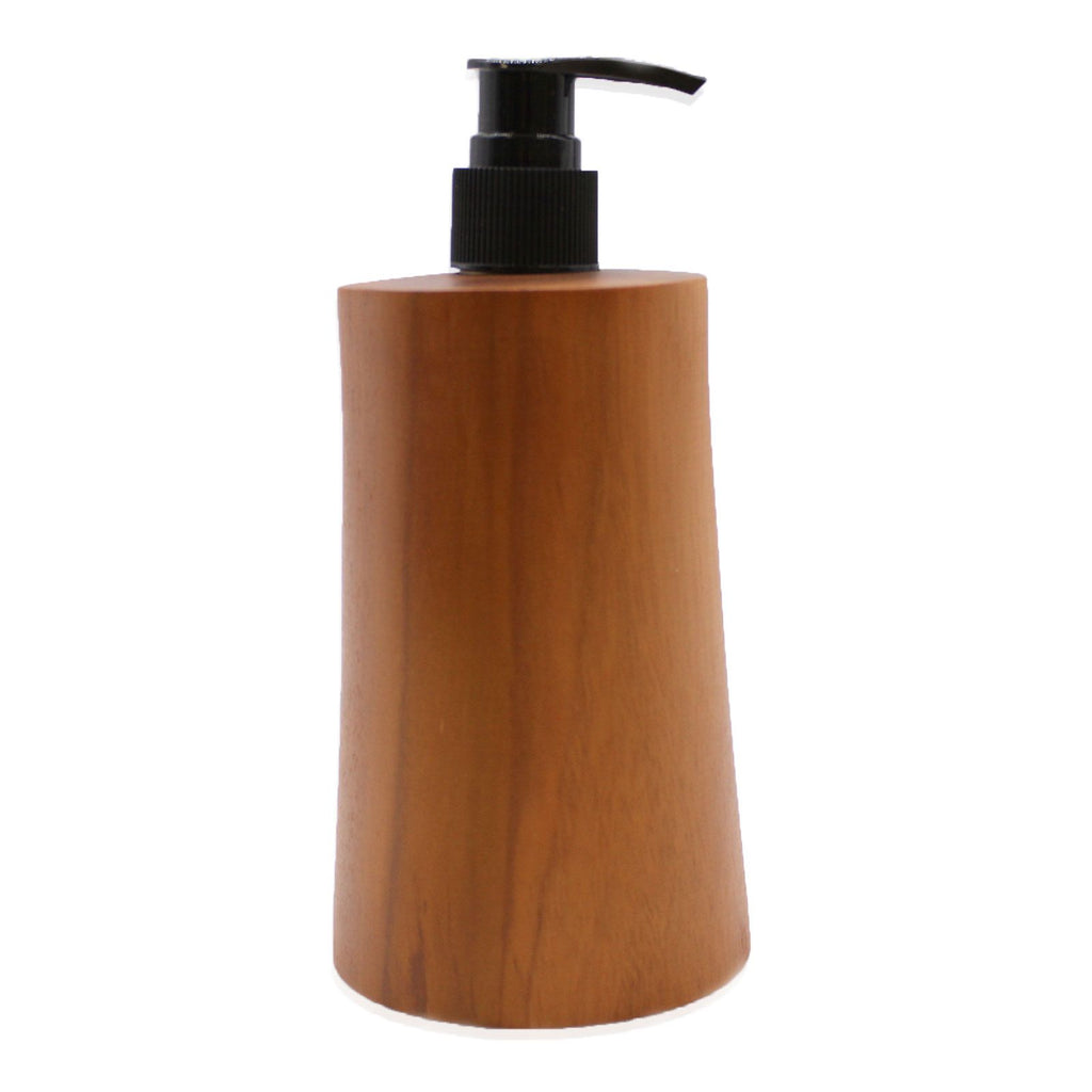 Dispensador de jabón de madera de teca natural - Taper