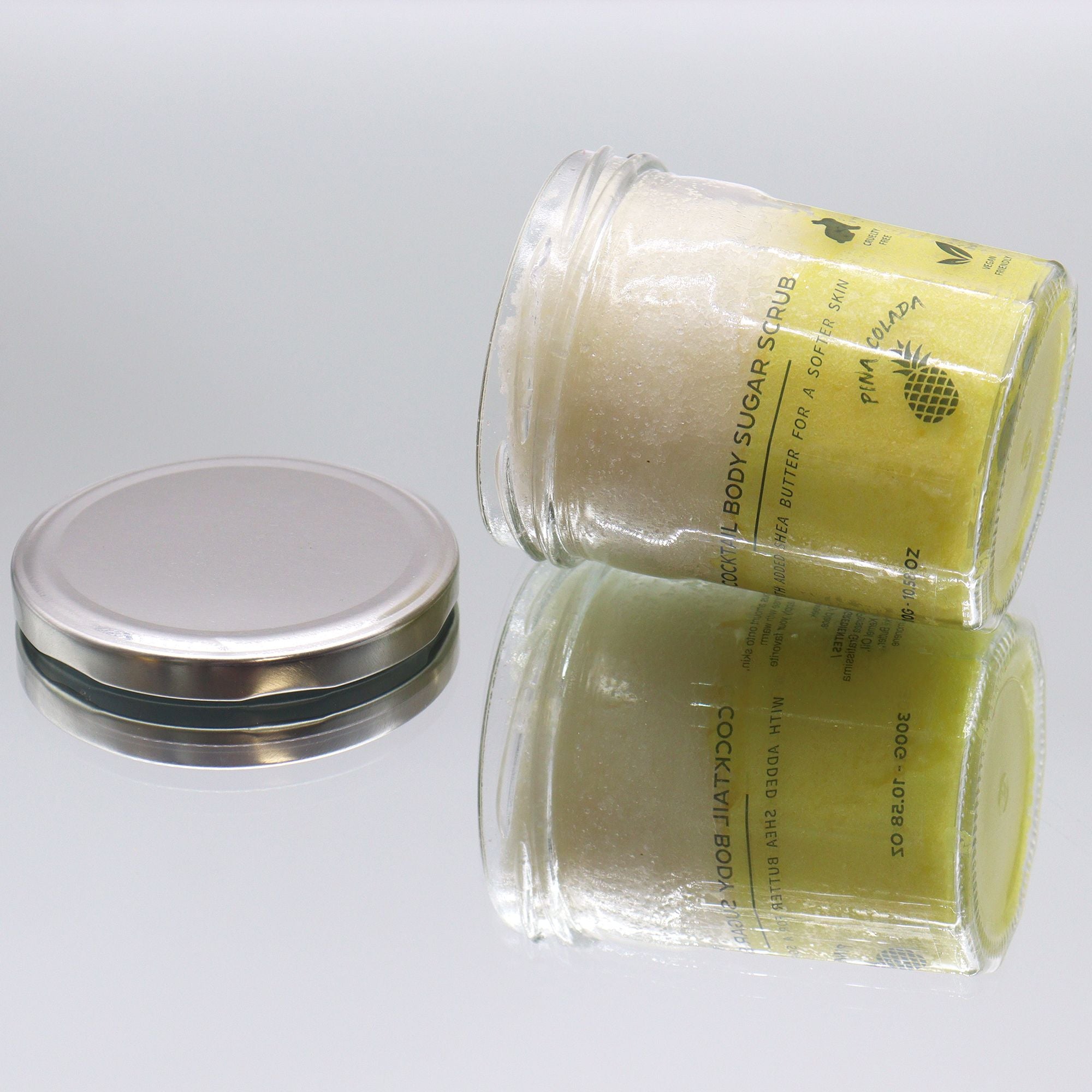 Exfoliante Corporal de Azúcar Piña Colada 300 g