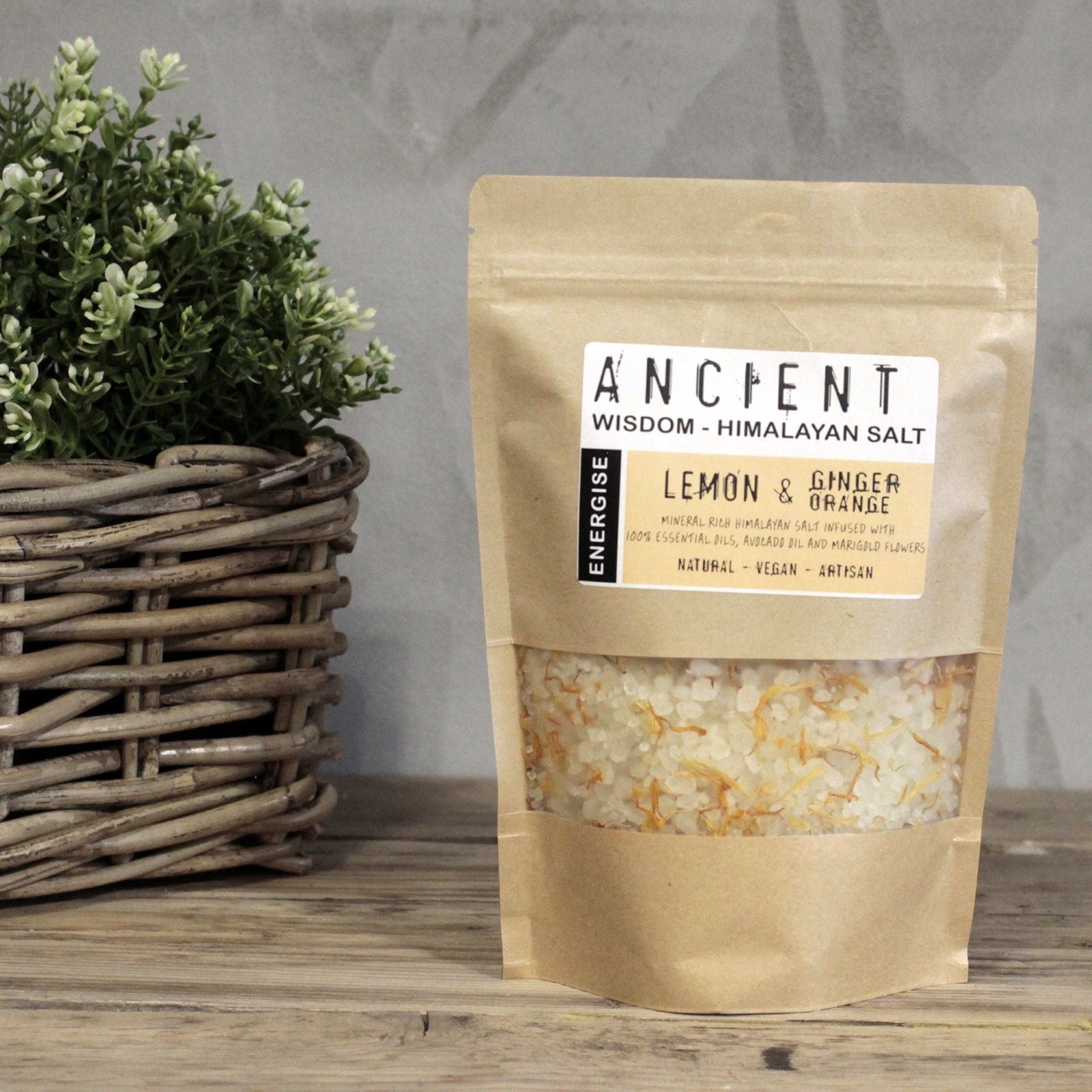 Mezcla de Sal de Baño del Himalaya 500 g Energizar