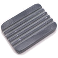 Jabonera de Esteatita Gris 12x8.5cm - Estrías Profundas