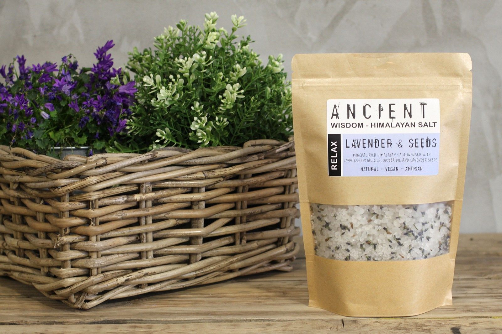Mezcla de Sal de Baño del Himalaya 500 g Relajarse